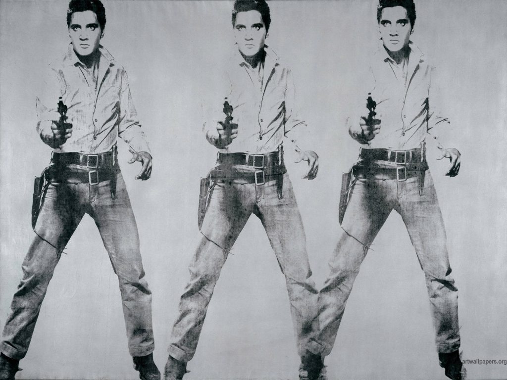 Andy Warhol Art Art Pop Andy Warhol X - Andy Warhol Elvis Painting , HD Wallpaper & Backgrounds