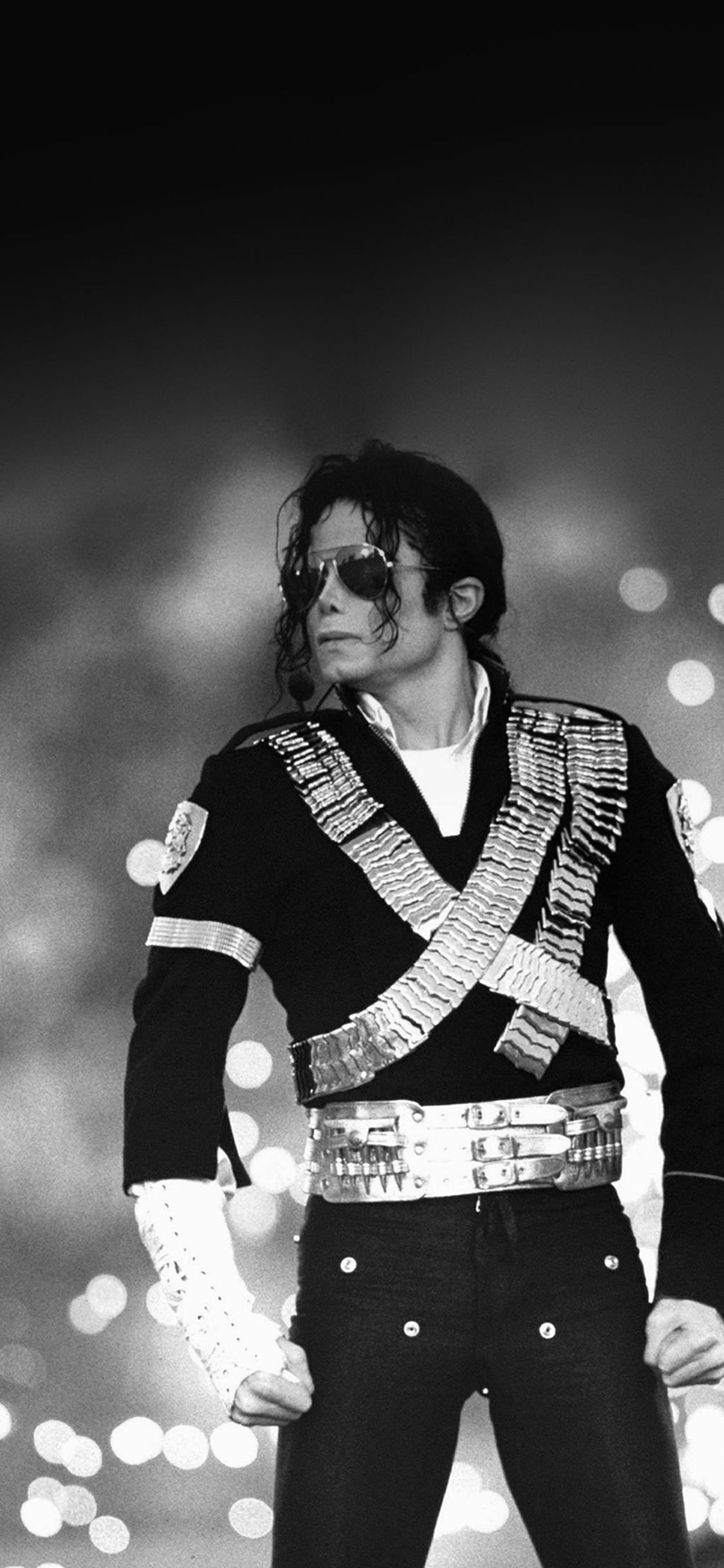 Michael Jackson Bw Concert King Of Pop , HD Wallpaper & Backgrounds