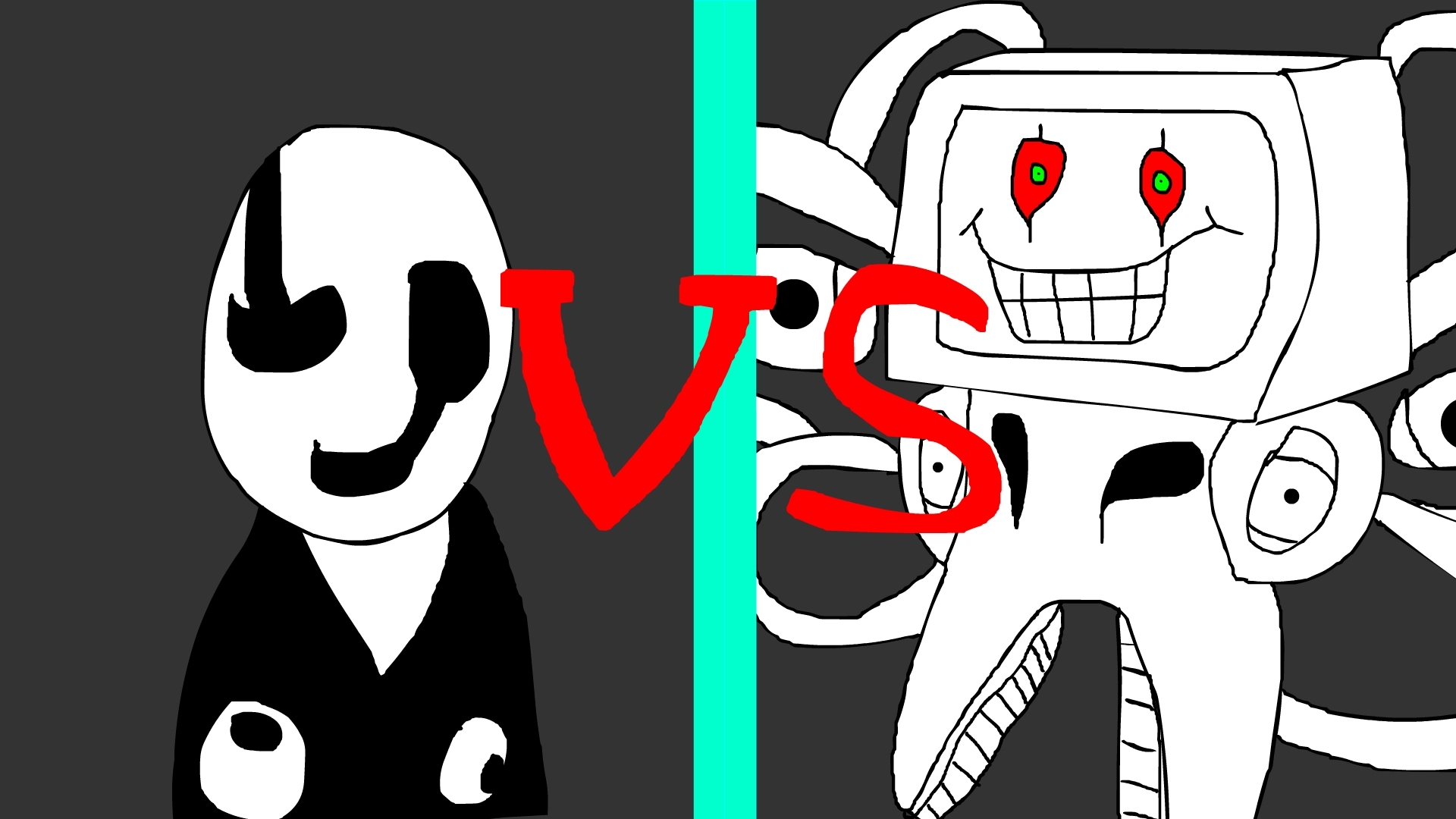 Thumbnail - Gaster Moving Undertale , HD Wallpaper & Backgrounds