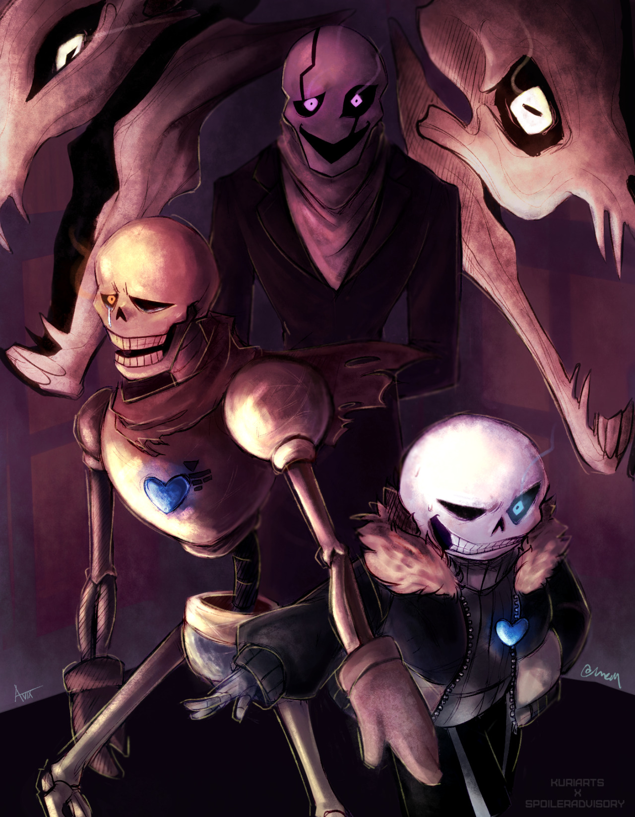 525kib, 1280x1646, 1244353454334 - Epic Sans And Papyrus , HD Wallpaper & Backgrounds