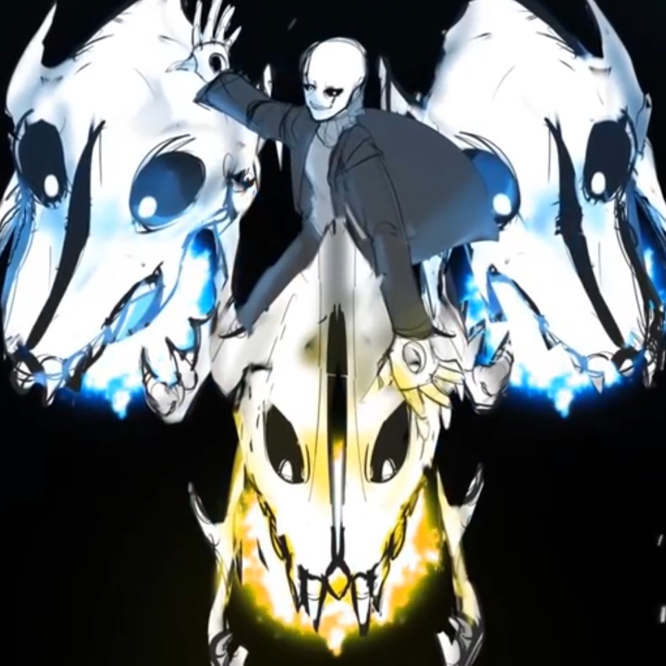 Undertale Gaster Blaster - Wd Gaster With Gaster Blaster , HD Wallpaper & Backgrounds