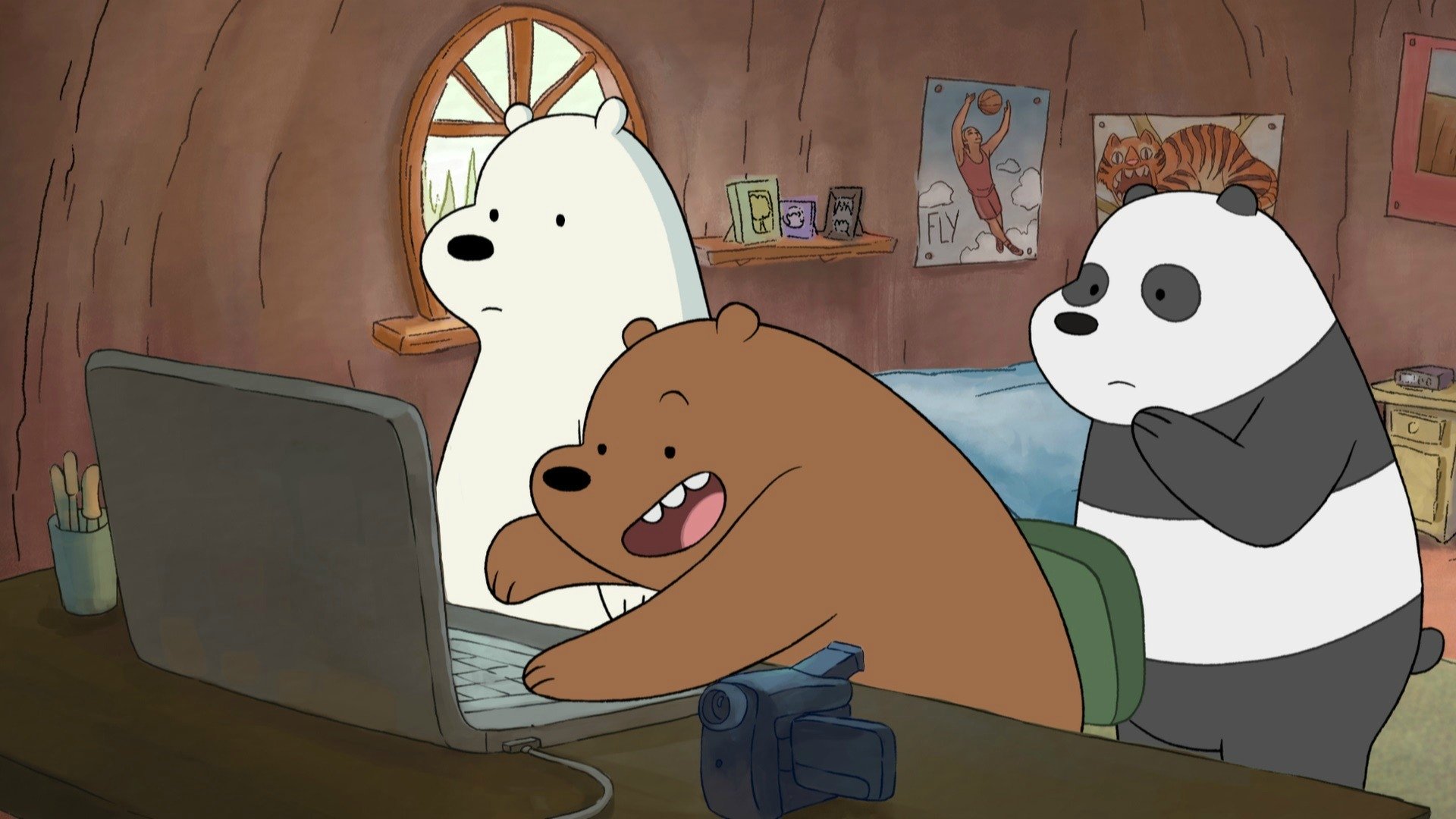 Wallpapers Id - - We Bare Bears Tv , HD Wallpaper & Backgrounds
