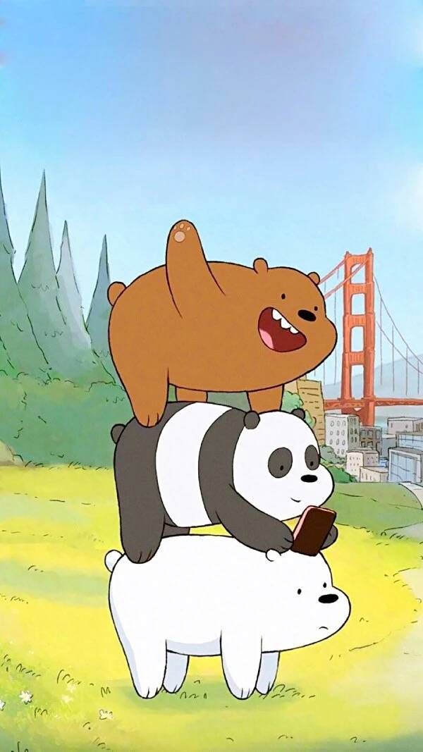 Funny Wallpapers, We Bare Bears Wallpapers, Iphone - Iphone We Bare Bears , HD Wallpaper & Backgrounds