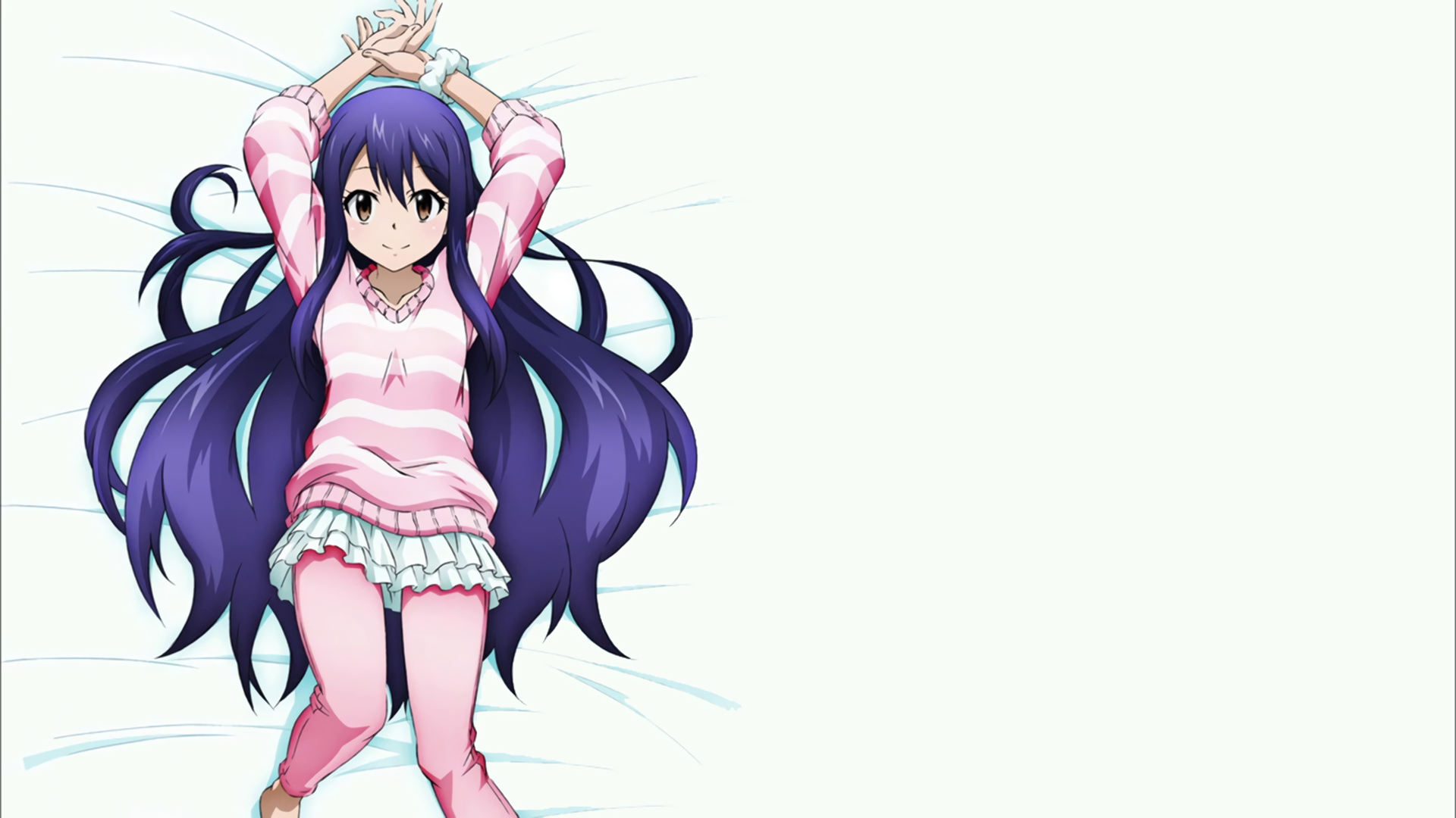 Anime Fairy Tail Wendy Marvell Wallpaper - Wendy Fairy Tail Bikini , HD Wallpaper & Backgrounds