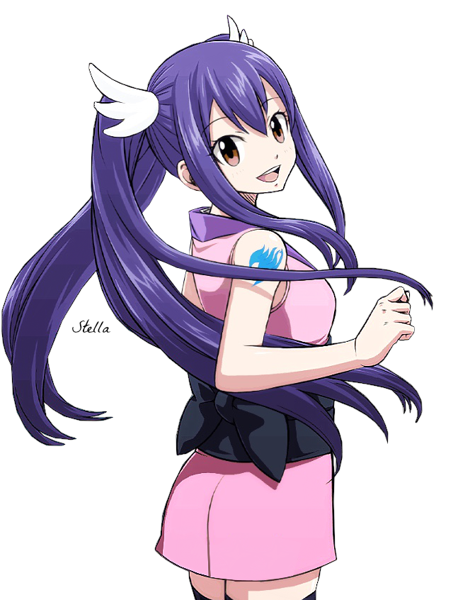 Wendy Marvell Wallpaper Titled Marvell - Wendy Fairy Tail , HD Wallpaper & Backgrounds