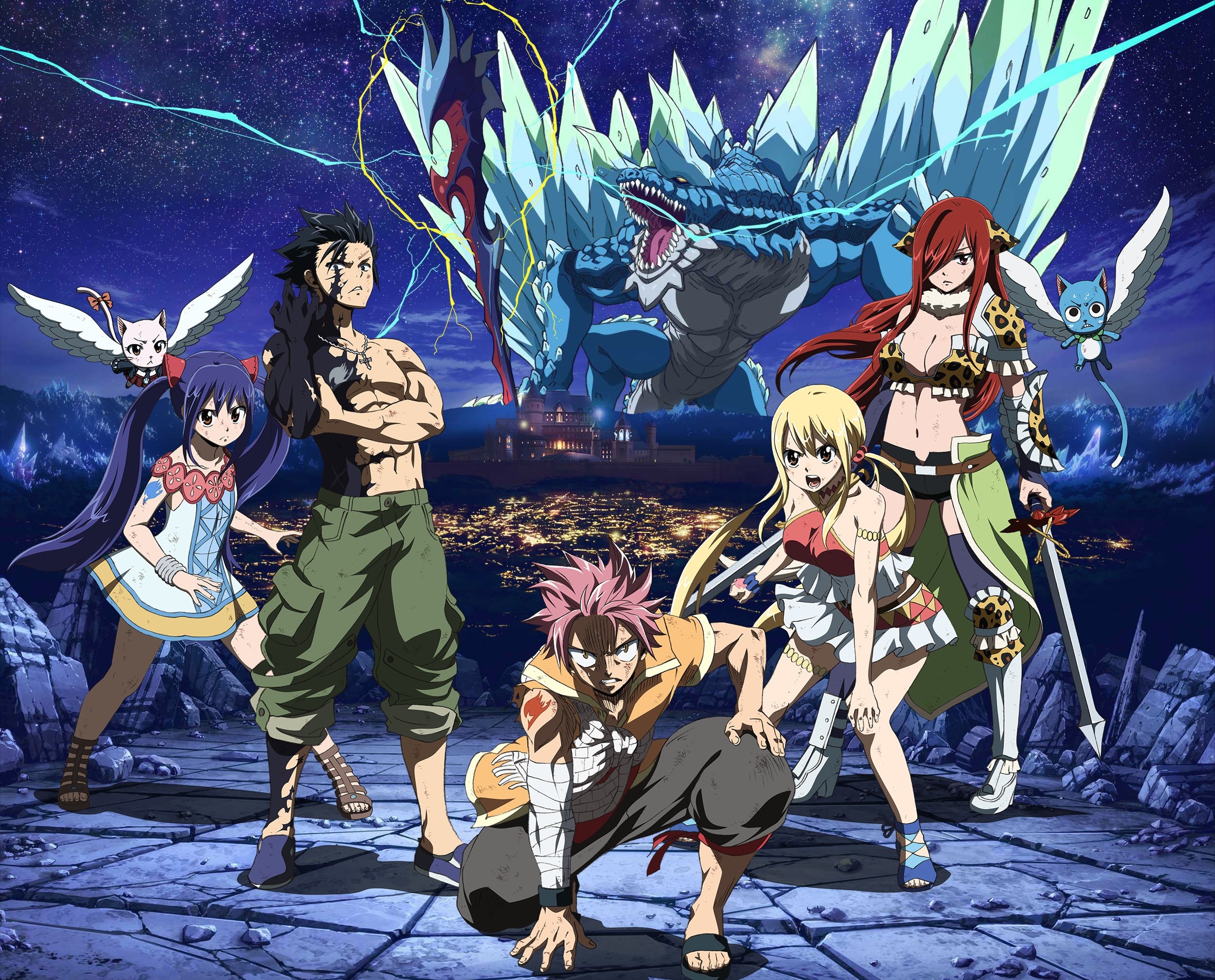 Fairy Tail Hd Wallpaper - Fairy Tail Dragon Cry , HD Wallpaper & Backgrounds