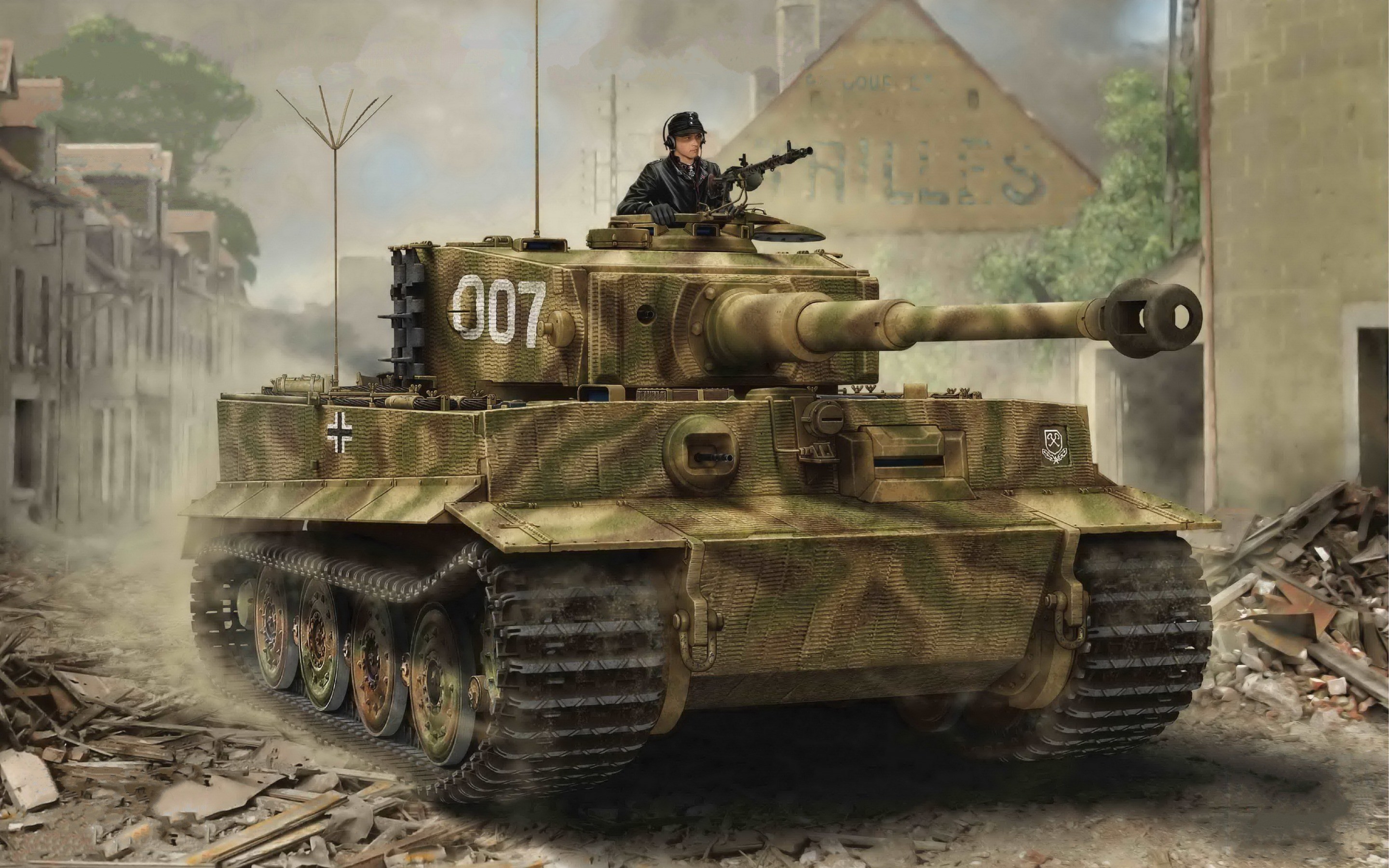 World War Ii Germany Iron Sky Ufo Wallpapers - Tiger Tank , HD Wallpaper & Backgrounds