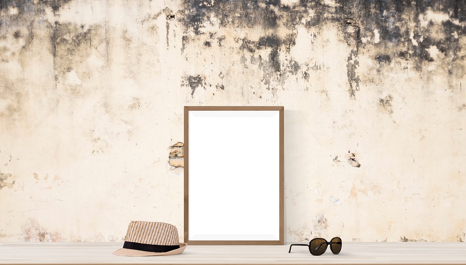 Poster Mockup Wall Interior Realistic Indoors - Poster , HD Wallpaper & Backgrounds