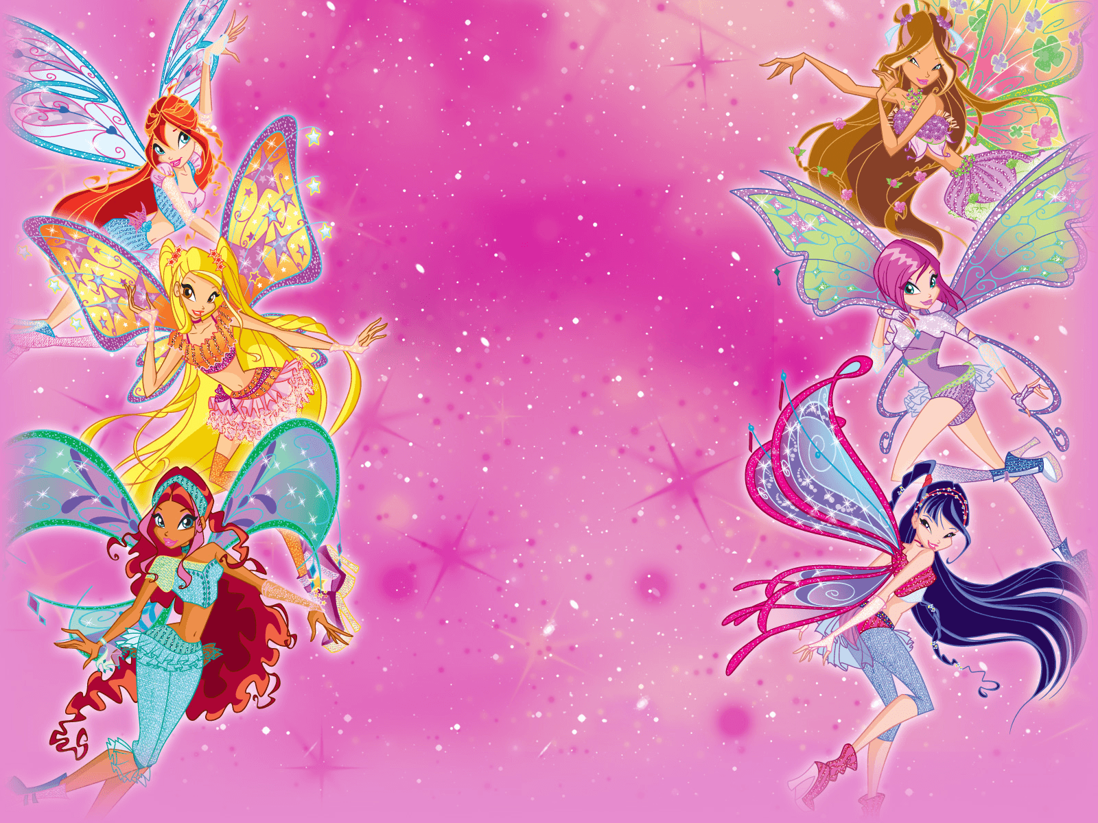 Wallpaper Of Winx Club Believix For Fans Of The Winx - Winx Club Birthday Invitation Card , HD Wallpaper & Backgrounds