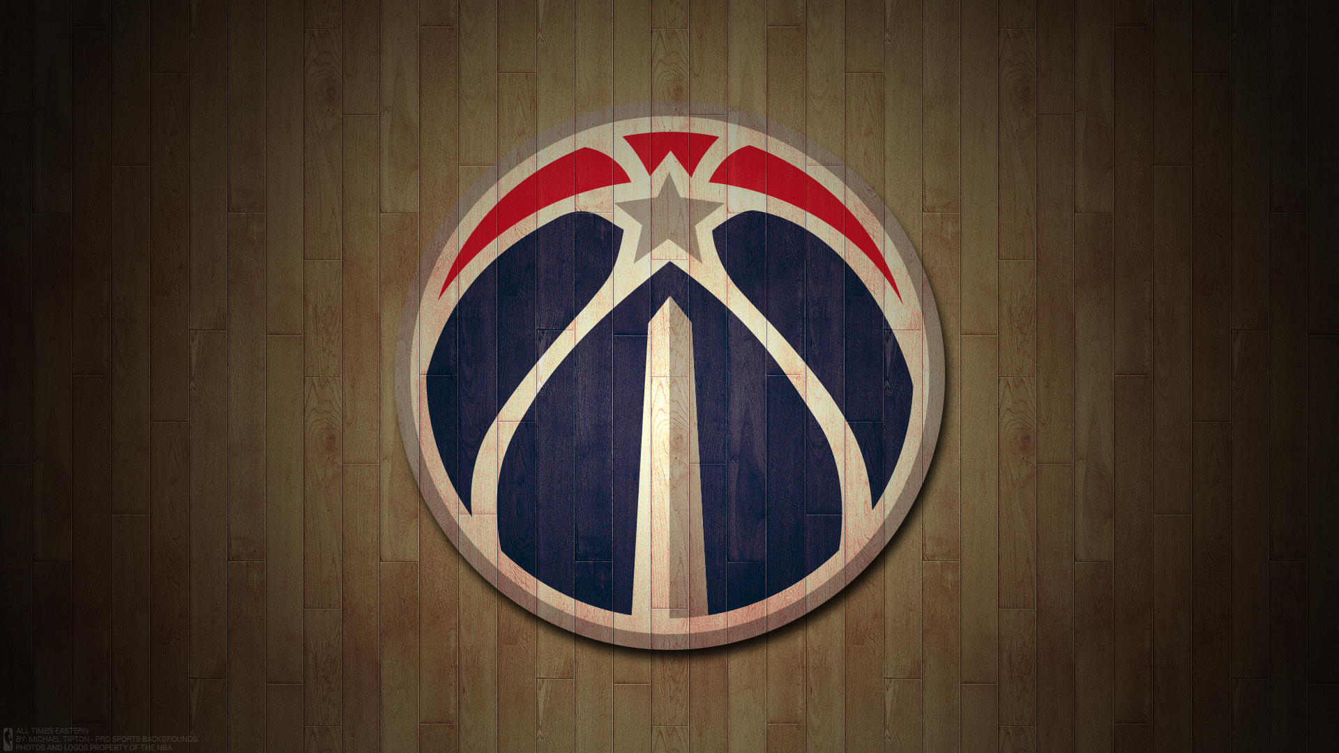 Basketball, Nba, Washington Wizards, Logo Wallpaper - Washington Wizards Wallpaper 2018 , HD Wallpaper & Backgrounds