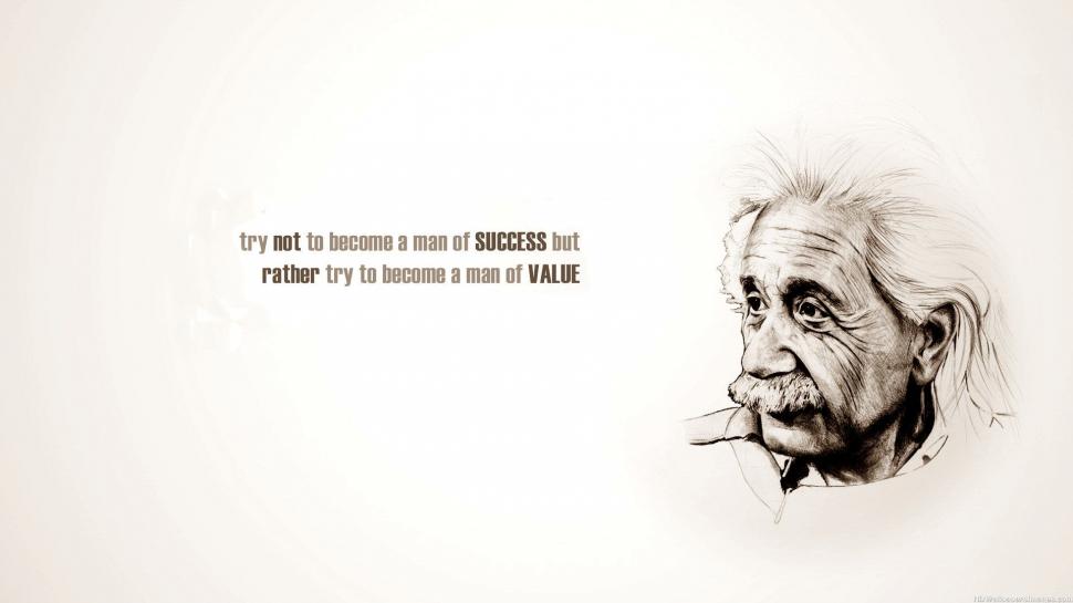 Albert Einstein Success Quotes Wallpaper - Success Desktop Backgrounds Quotes , HD Wallpaper & Backgrounds