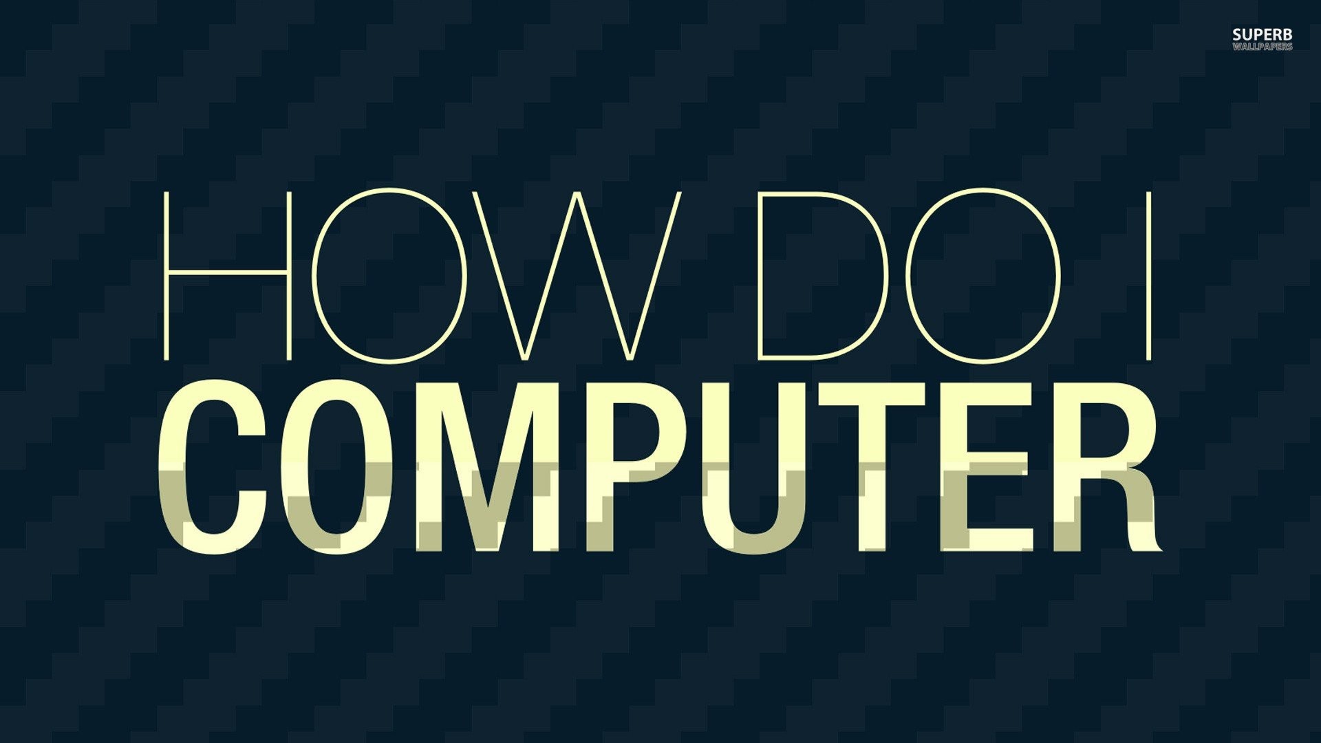 Typography About Computer , HD Wallpaper & Backgrounds