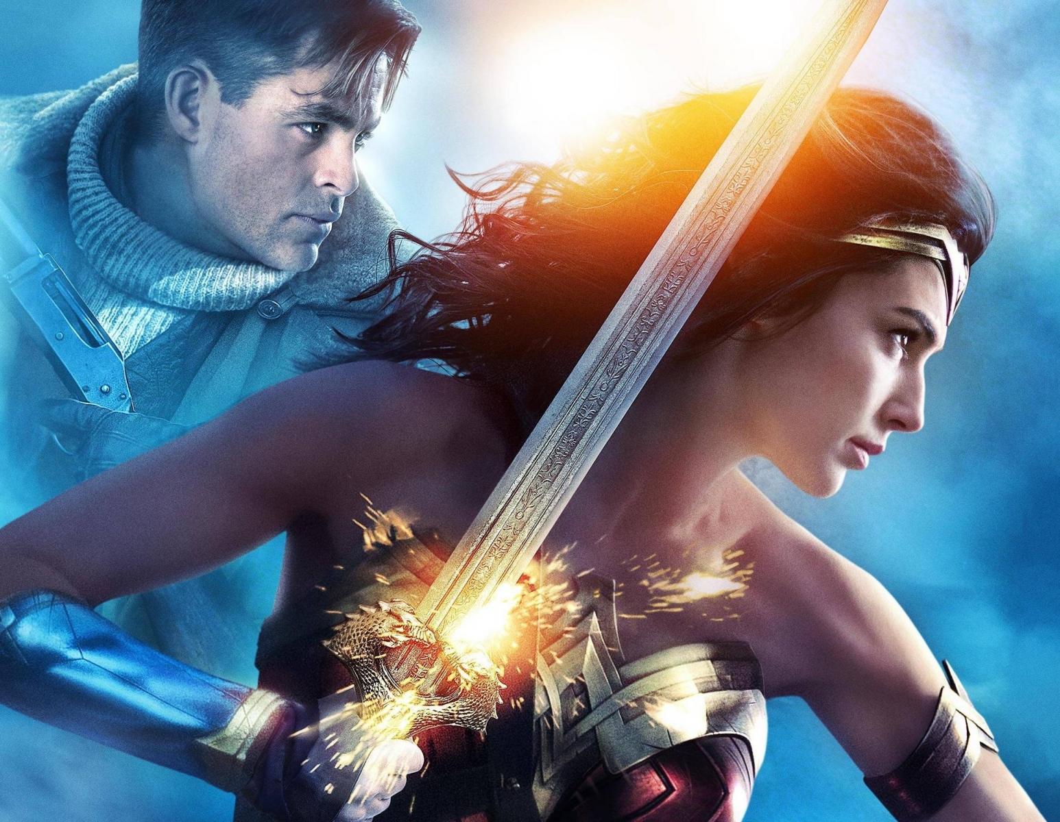 Wonder Woman - Dual Audio Movies 480p , HD Wallpaper & Backgrounds