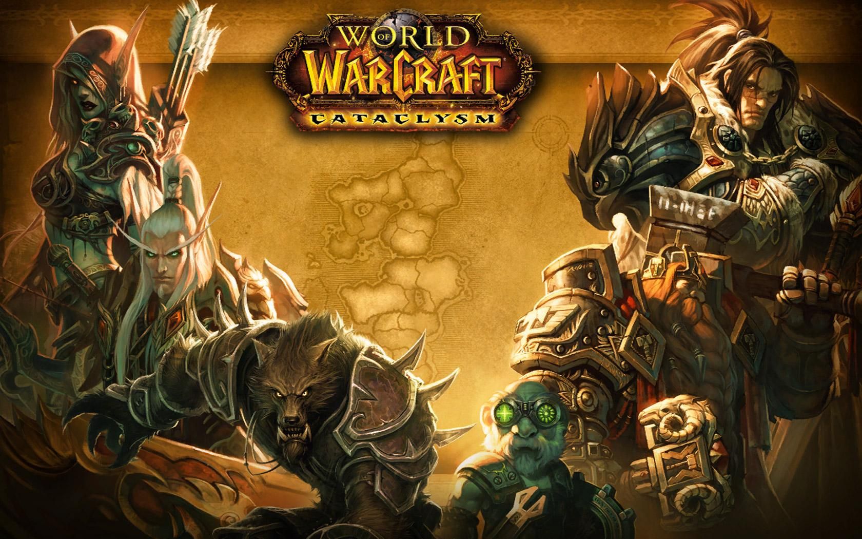 World Of Warcraft Cataclysm Worgen Wallpaper - World Of Warcraft Cataclysm , HD Wallpaper & Backgrounds