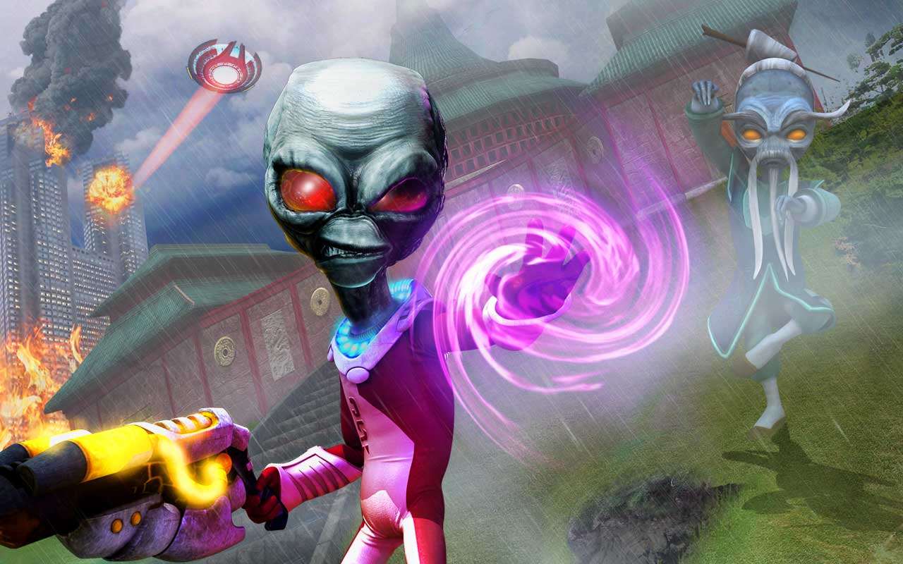 Path Of The Furon Wallpaper - Destroy All Humans! Path Of The Furon , HD Wallpaper & Backgrounds