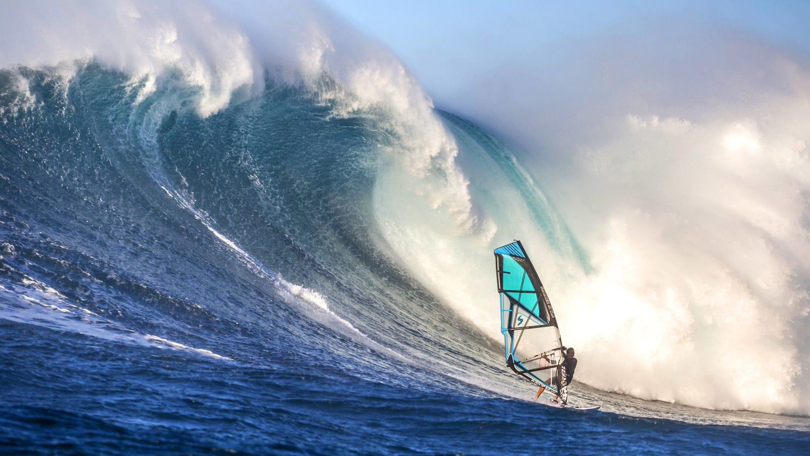 Wave Windsurf Sail / 4-batten - Windsurf Hd , HD Wallpaper & Backgrounds