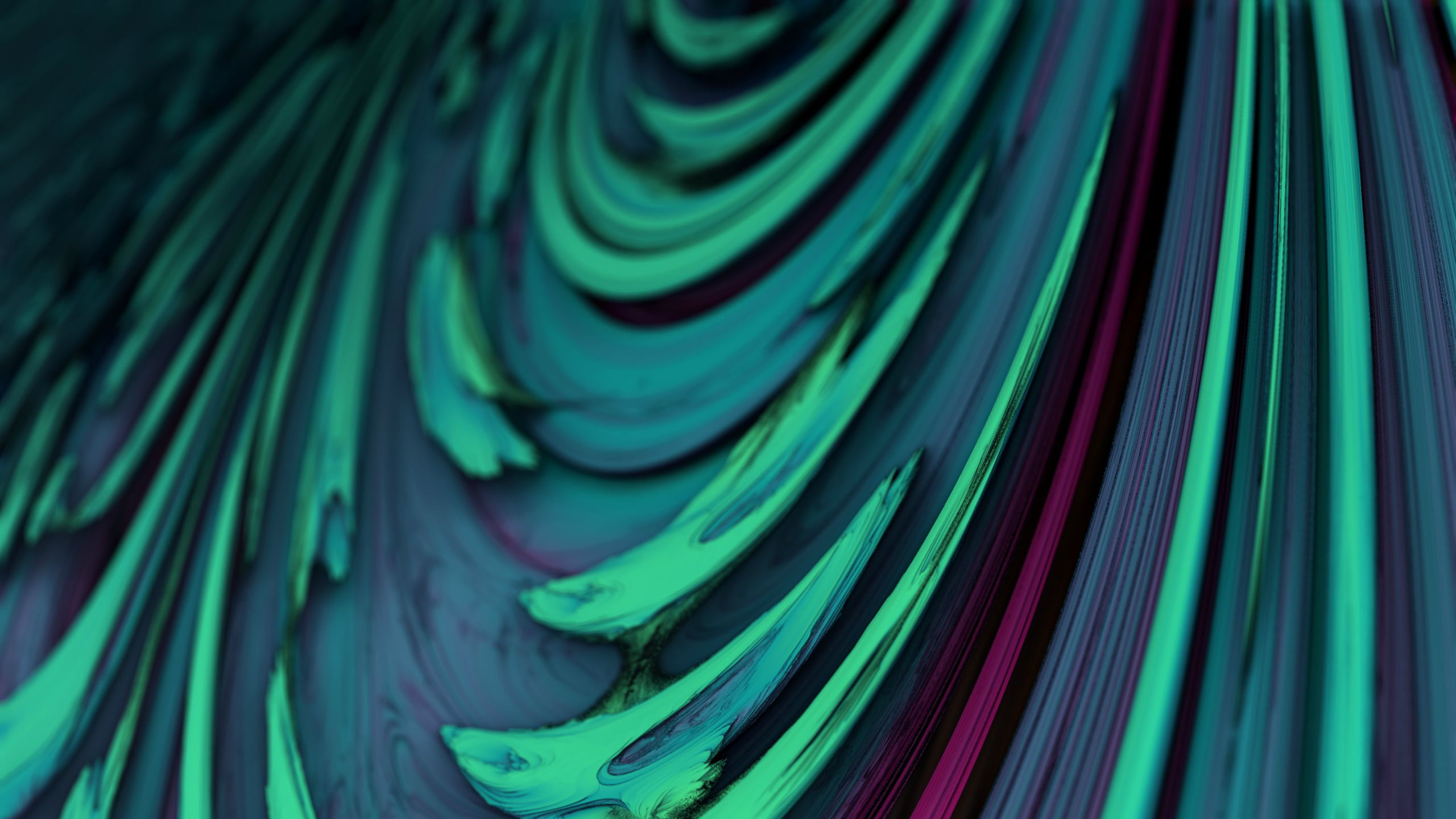 Green And Red Water Ripple, Abstract, 3d, Painting, - Art , HD Wallpaper & Backgrounds