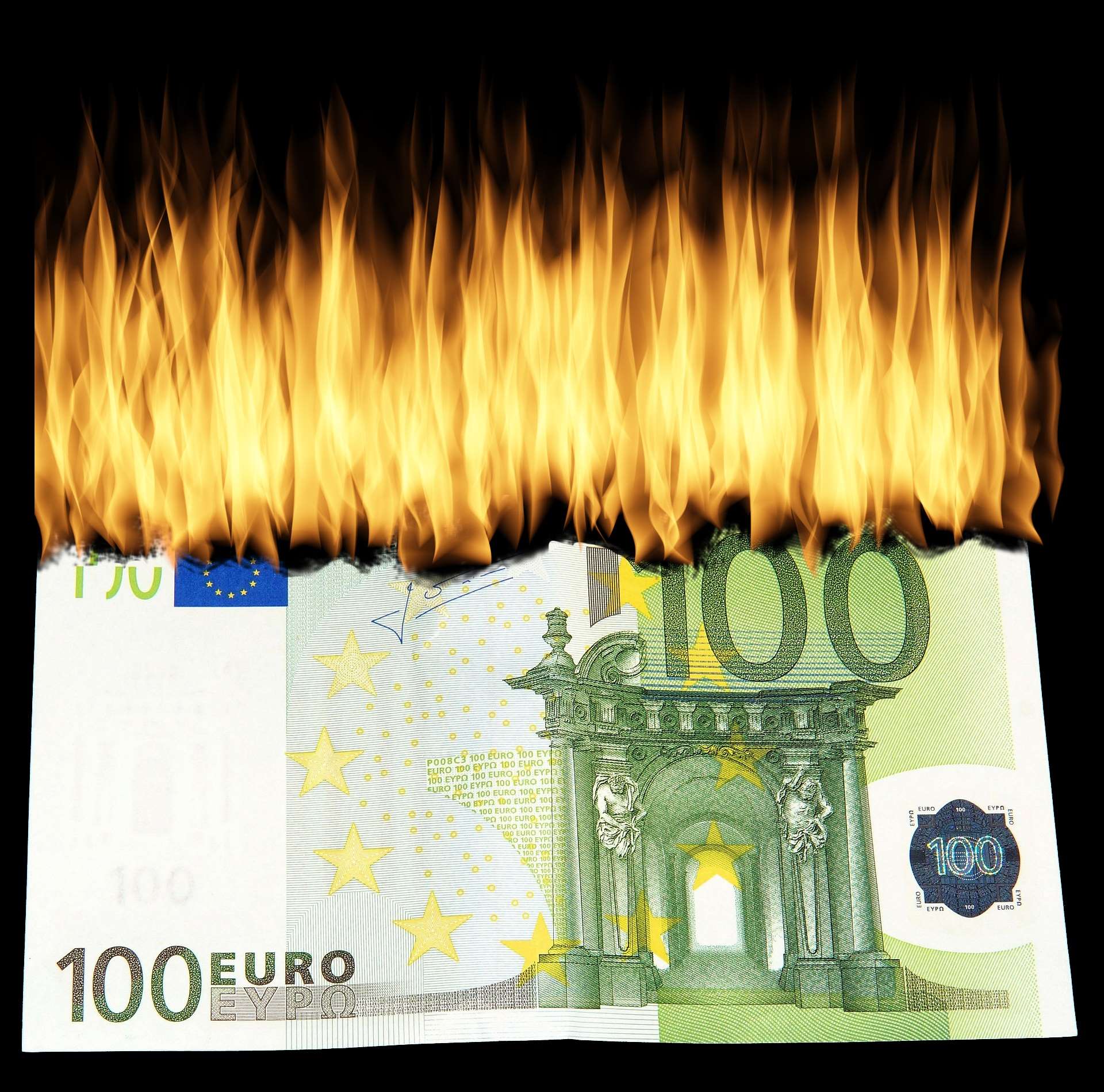Burn, Burn Geldschein, Burn Money, Destroy Money, Finance, - Geld In Brand Steken , HD Wallpaper & Backgrounds