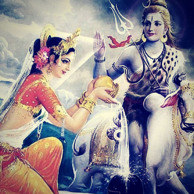 Lord Shiva Full Hd Wallpapers - Shiva Parvati , HD Wallpaper & Backgrounds