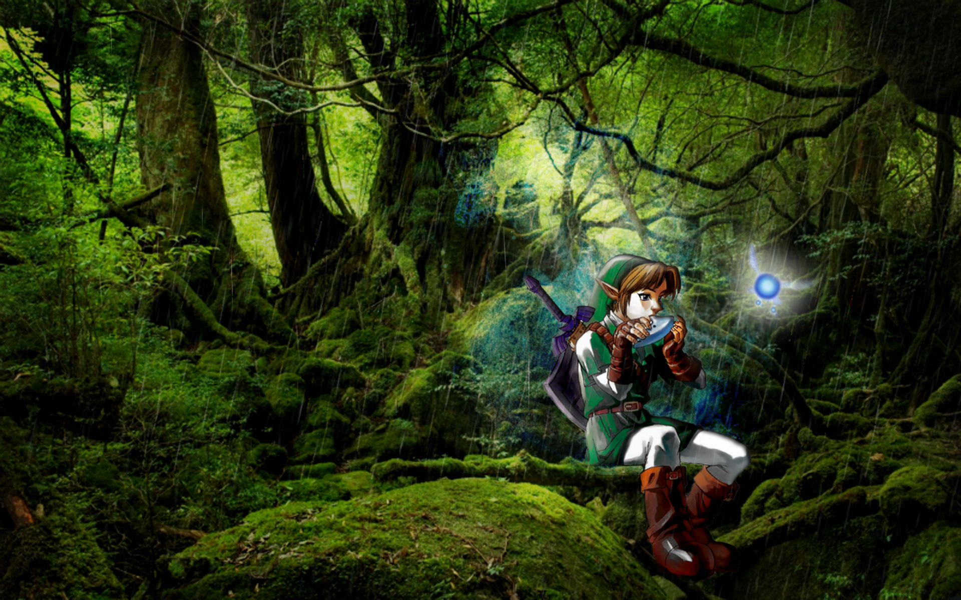 The Legend Of Zelda Navi Wallpaper - Yakushima , HD Wallpaper & Backgrounds