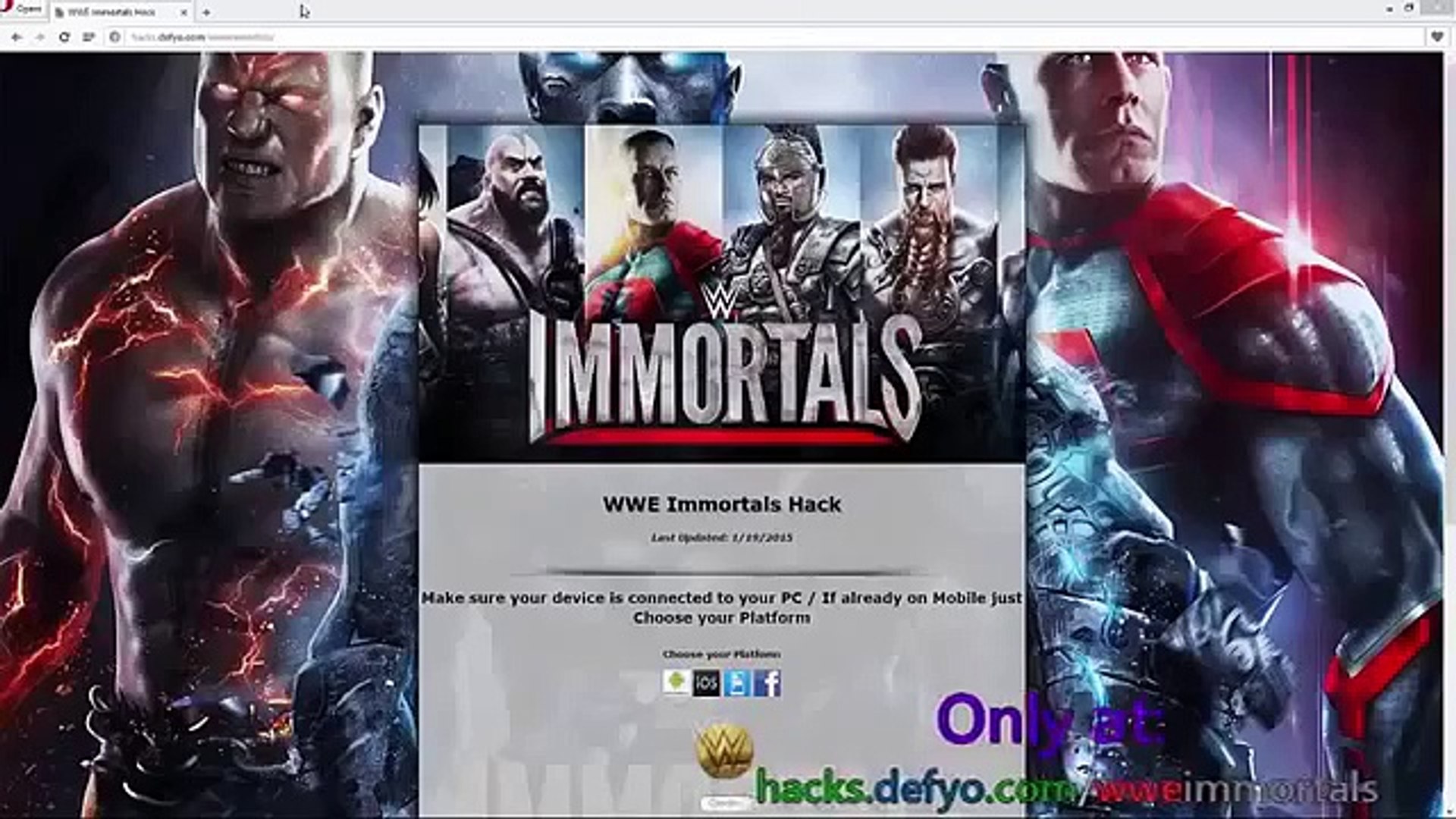 Wwe Immortals , HD Wallpaper & Backgrounds