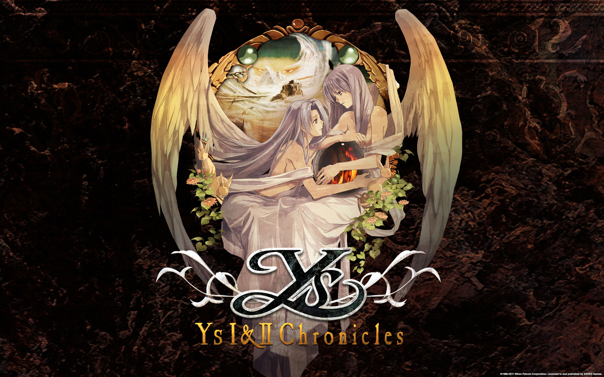 Ys I & Ii Chronicles Wallpaper - Ys I Twin Goddesses , HD Wallpaper & Backgrounds