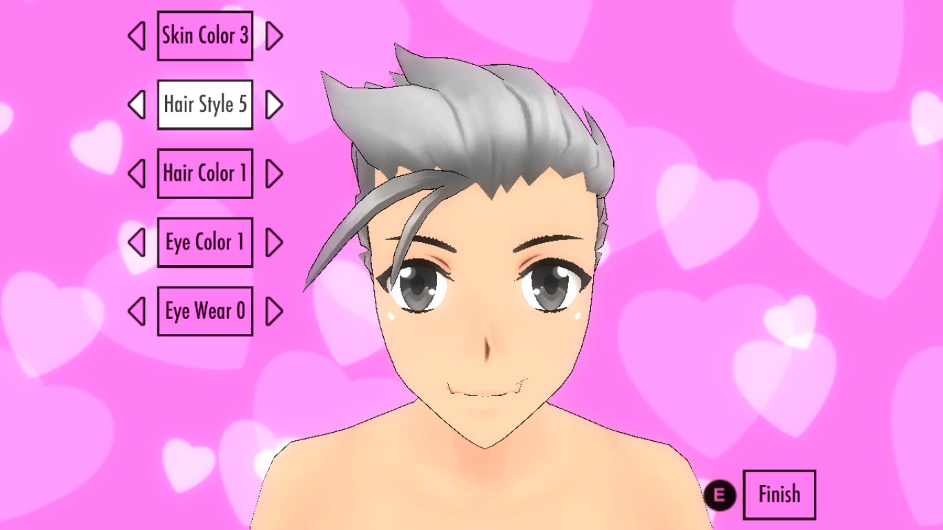 Yandere Simulator Coloring Pages Best Of Image Slicked - Yandere Simulator Male Hairstyles , HD Wallpaper & Backgrounds
