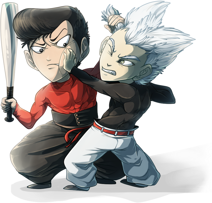 Opm Metal Bat Wallpaper - Metal Bat And Garou , HD Wallpaper & Backgrounds