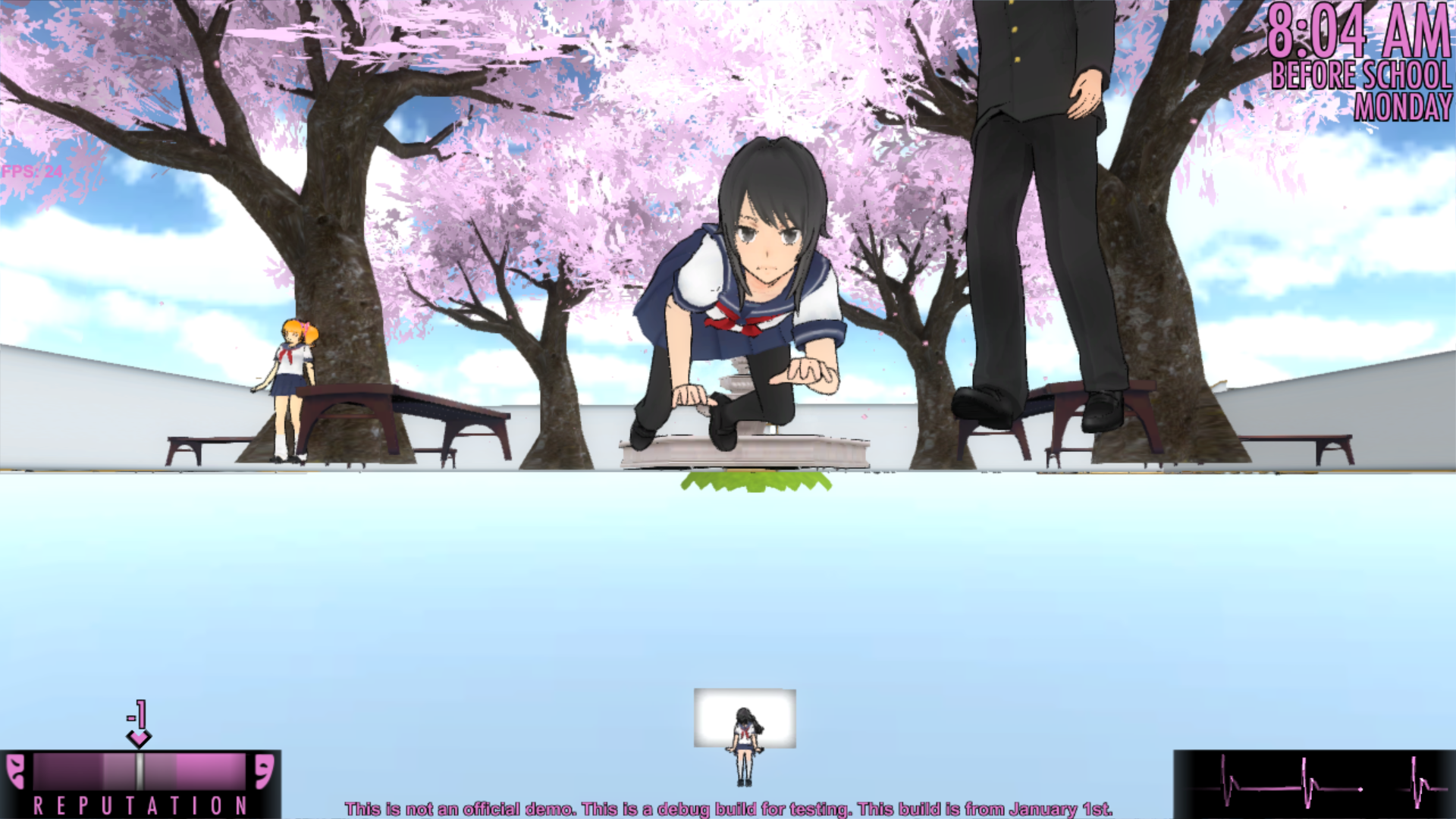 Yandere Background - Megami Saikou , HD Wallpaper & Backgrounds