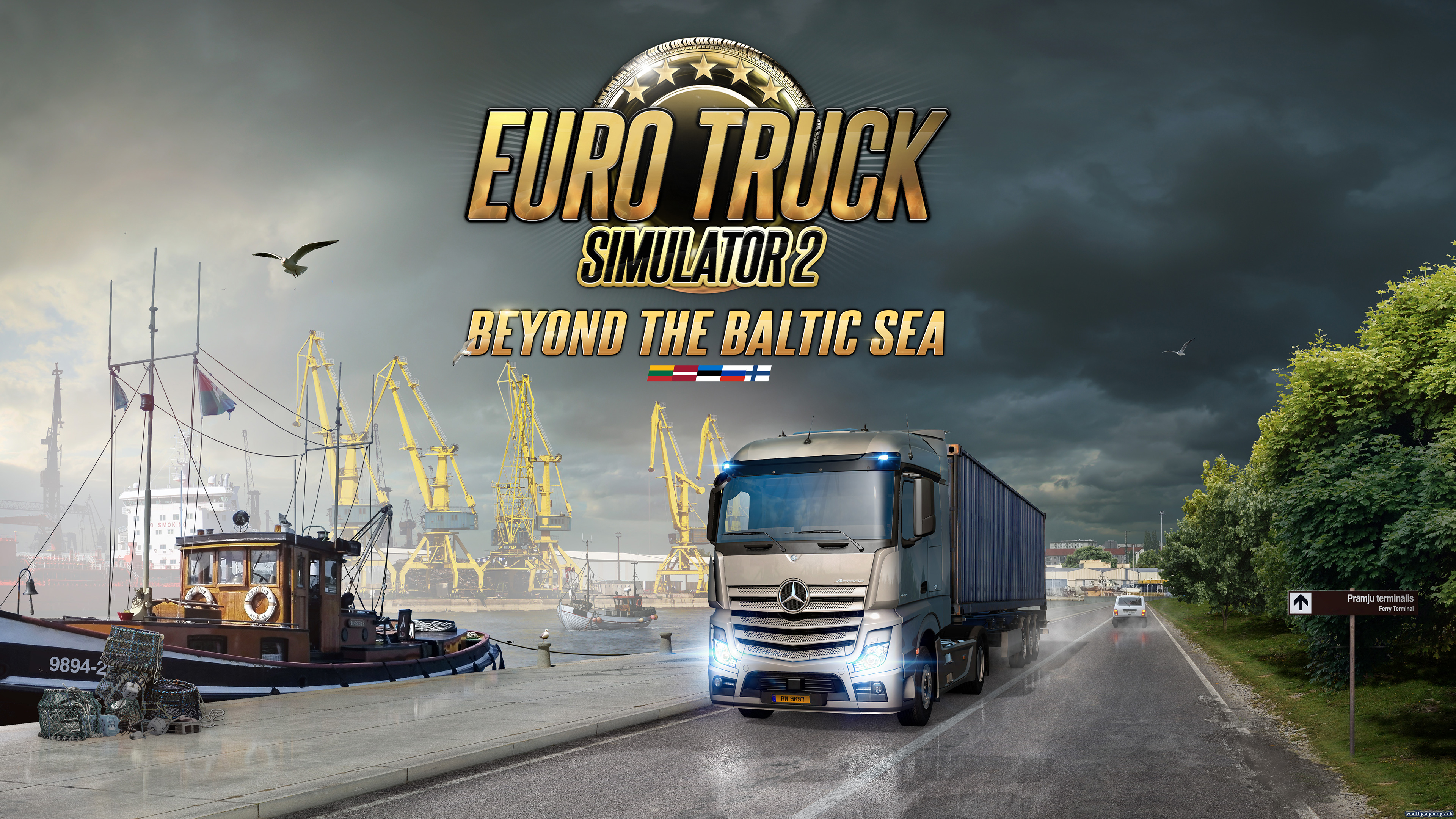 Euro Truck Simulator - Ets2 Beyond The Baltic Sea , HD Wallpaper & Backgrounds