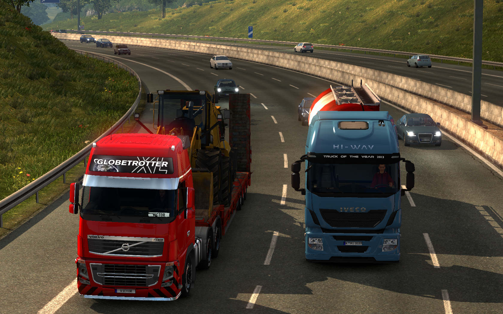 Euro Truck Simulator 2 Wallpapers - Euro Truck Simulator 2 Fastest Trucks , HD Wallpaper & Backgrounds
