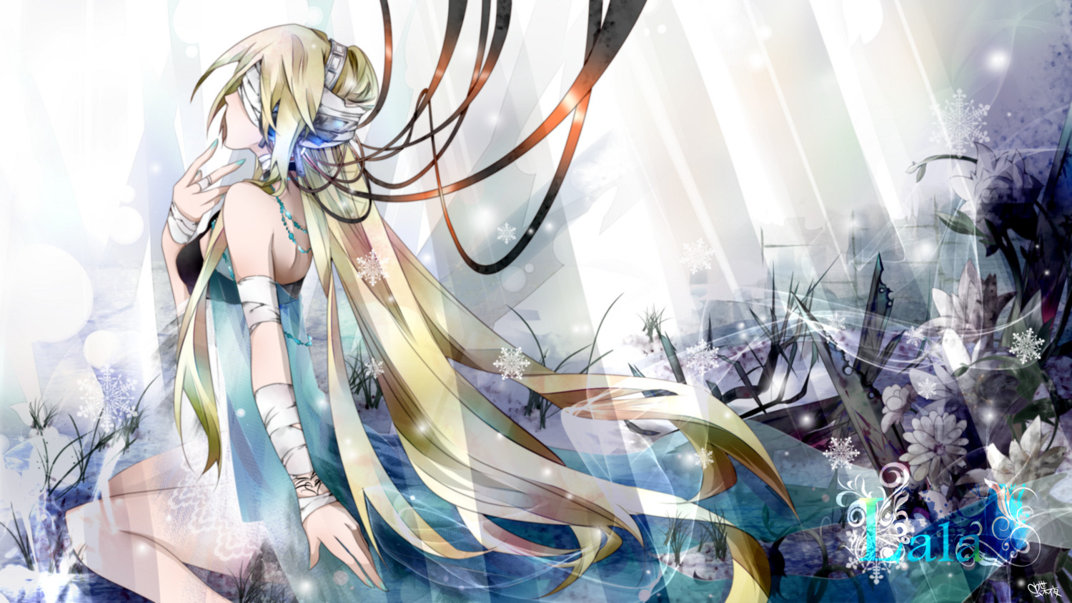 Vocaloid Wallpaper And Background Image - Vocaloid Lily , HD Wallpaper & Backgrounds