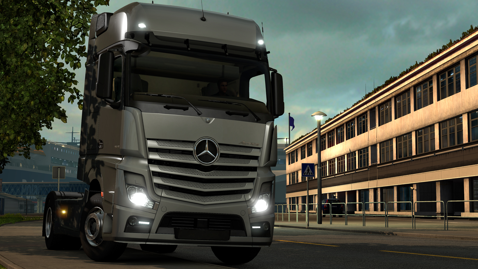 Reworked Mercedes Actros Mp4 Sound - Download Euro Truck Simulator 2 Apk , HD Wallpaper & Backgrounds