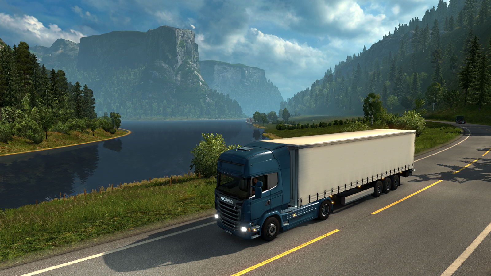 Euro Truck Simulator - Euro Truck Simulator 2 Nature , HD Wallpaper & Backgrounds
