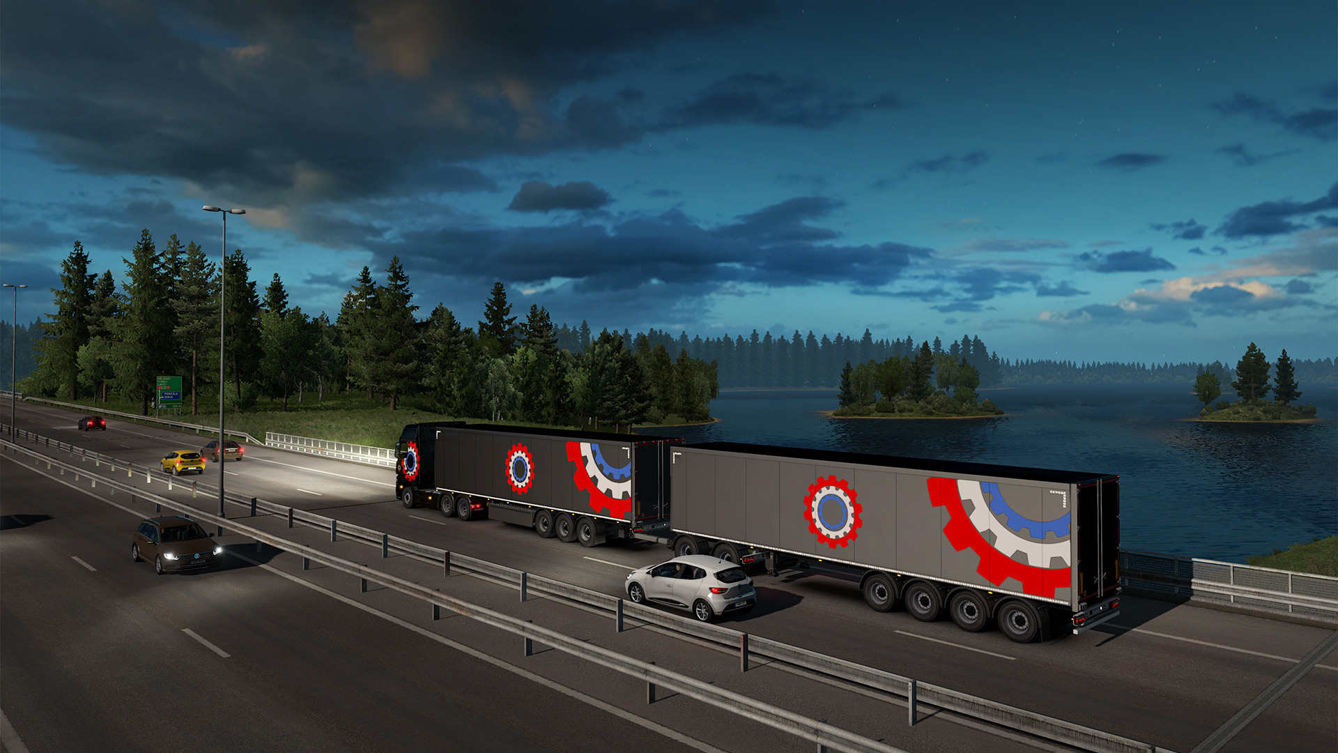Euro Truck Simulator - Ets2 Beyond The Baltic Sea Trailer , HD Wallpaper & Backgrounds