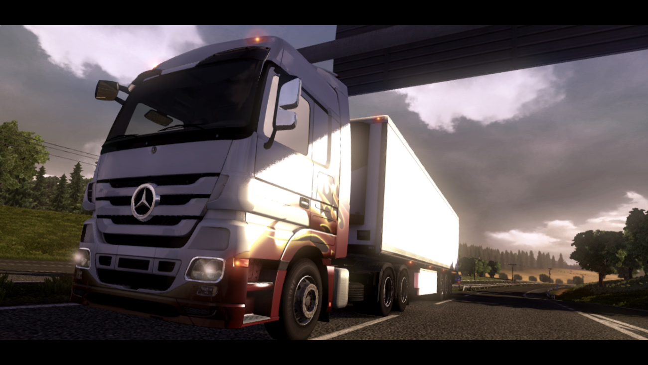 Euro Truck Simulator 2 Gameplay - Euro Truck Simulator 2 First Truck , HD Wallpaper & Backgrounds