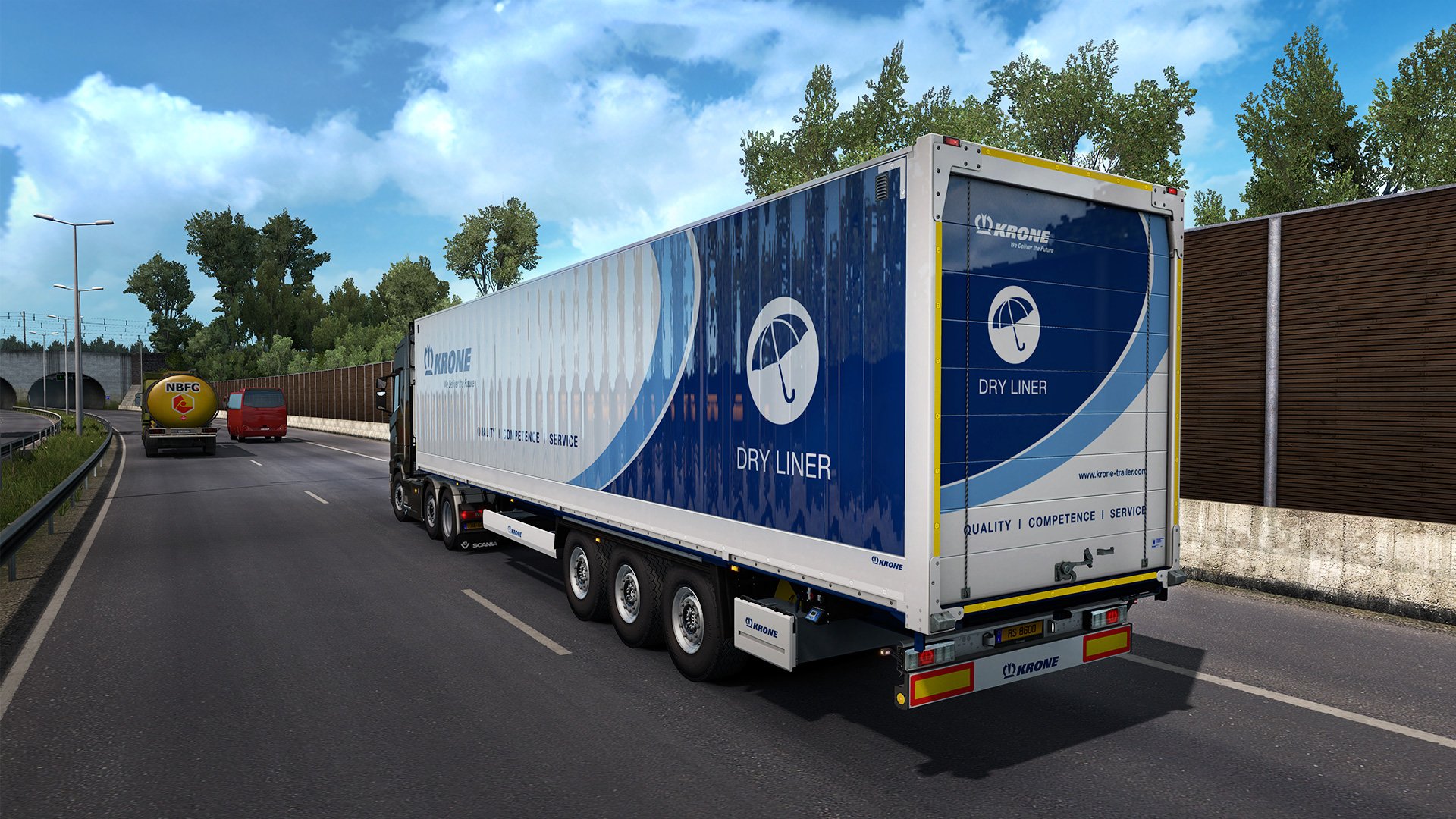 Euro Truck Simulator 2 Adds New Krone Trailer Pack - Euro Truck Simulator 2 Krone Dlc , HD Wallpaper & Backgrounds