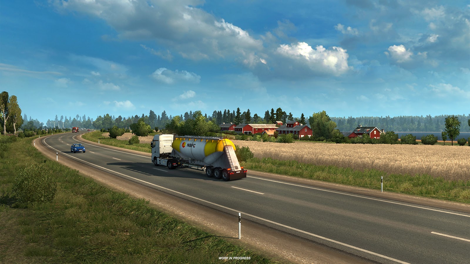 Euro Truck Simulator 2 Beyond The Baltic Sea Dlc - Euro Truck Beyond The Baltic Sea , HD Wallpaper & Backgrounds