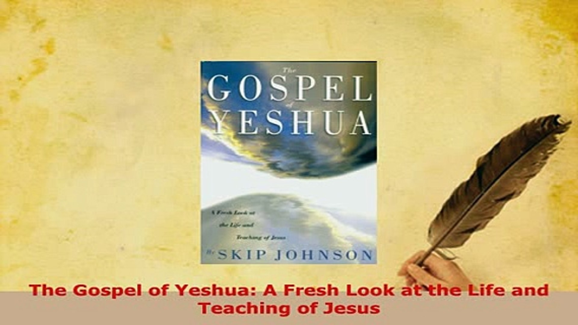 Download The Gospel Of Yeshua A Fresh Look At The Life - 邀请 函 背景 图 , HD Wallpaper & Backgrounds
