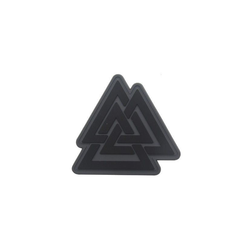 Details About 3d Pvc Rubber Valknut Triangle Odin Viking - Triangle , HD Wallpaper & Backgrounds