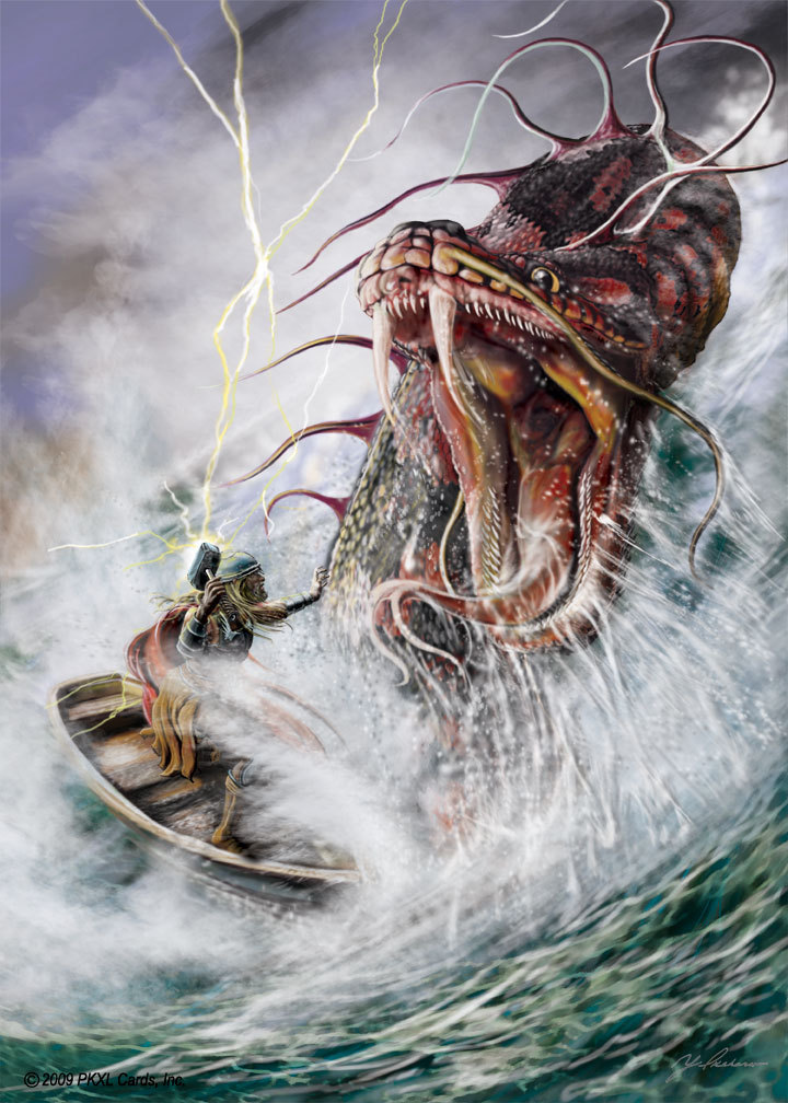 Jormungand - Norse Mythology Jormungand , HD Wallpaper & Backgrounds
