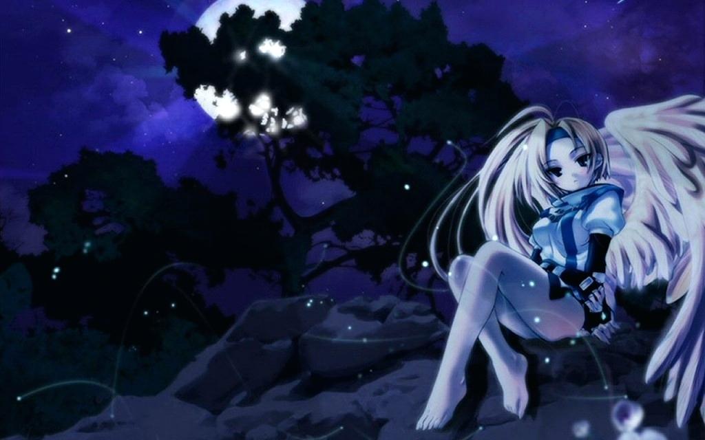 Anime Wallpaper Girl Hd Awesome Backgrounds Sf - Dark Anime Girl Wallpaper Hd Anime , HD Wallpaper & Backgrounds