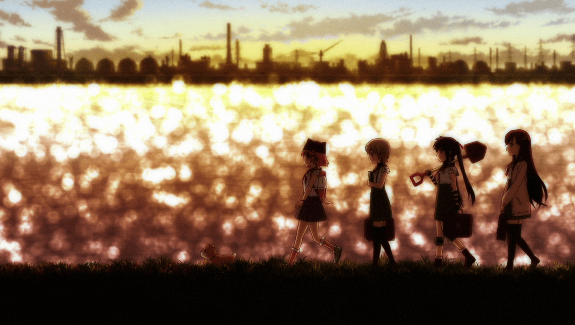 Gakkou Gurashi っ こう ぐらし Ed 1320534 Hd Wallpaper