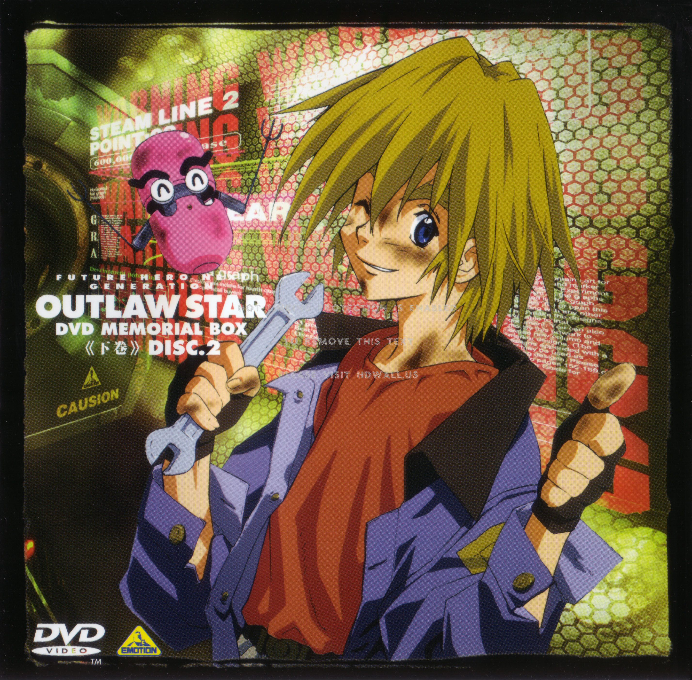 Jim Hawking Outlaw Star Poster , HD Wallpaper & Backgrounds