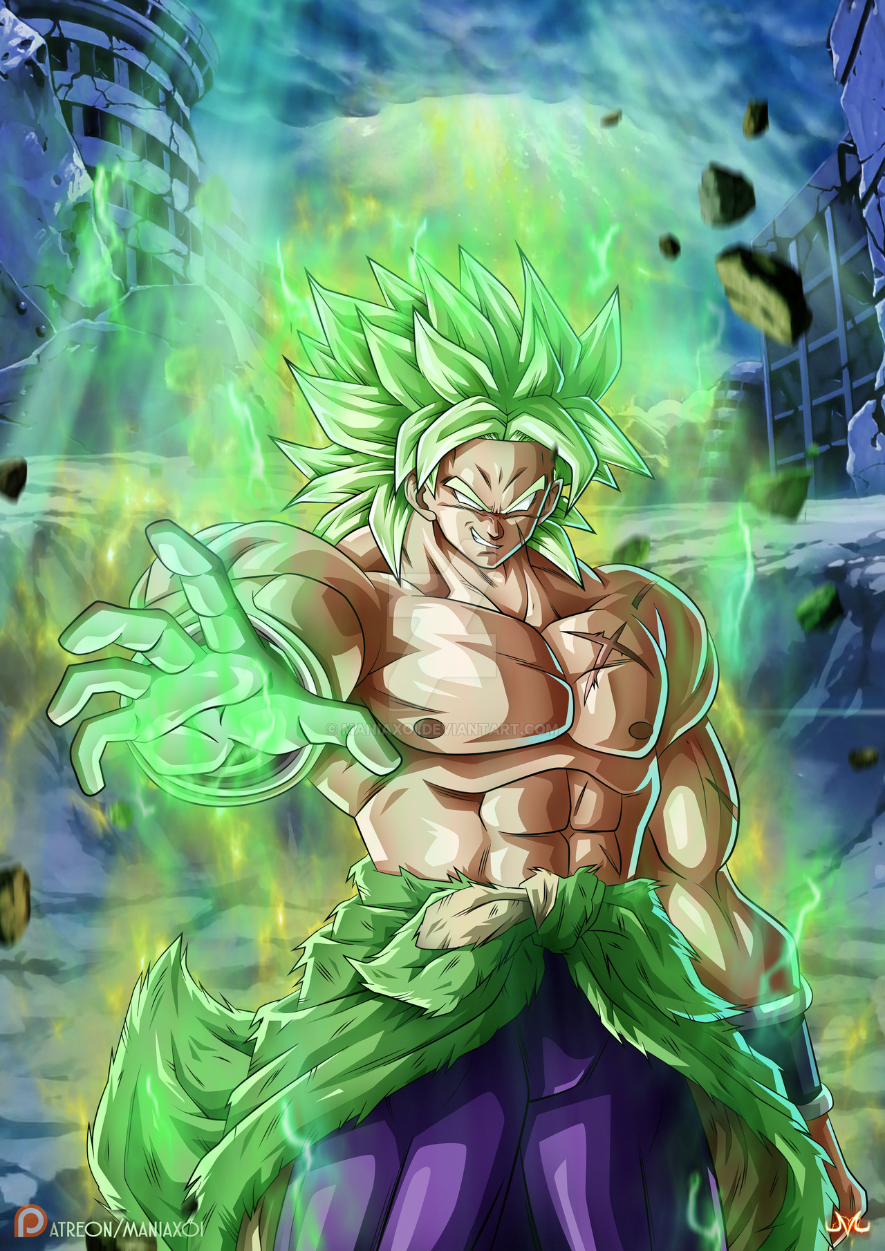 Broly [1280x1810] Live Wallpaper In Comments - Broly 2018 , HD Wallpaper & Backgrounds