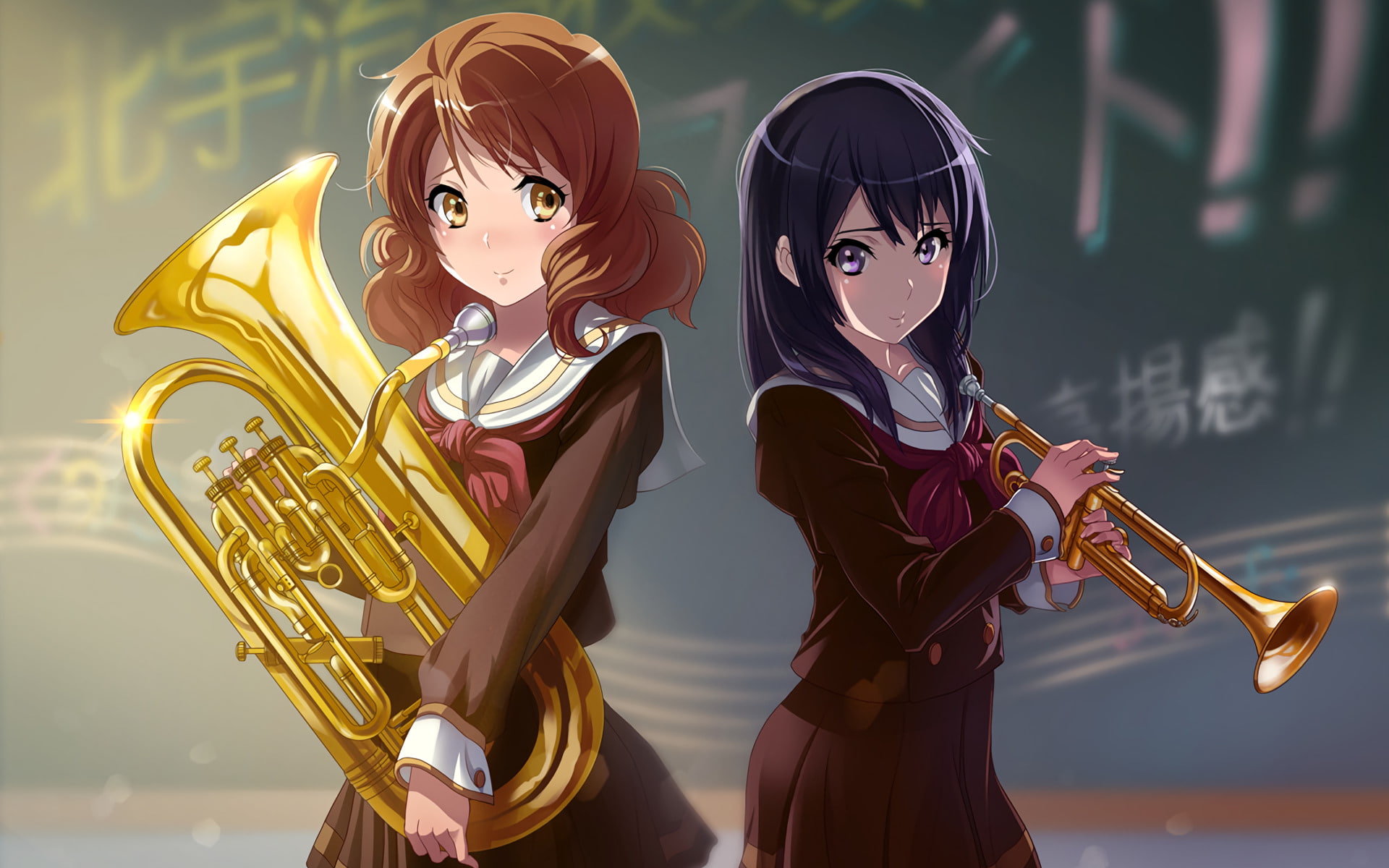 Anime, Sound Euphonium - Hibike Euphonium Reina Trumpet , HD Wallpaper & Backgrounds