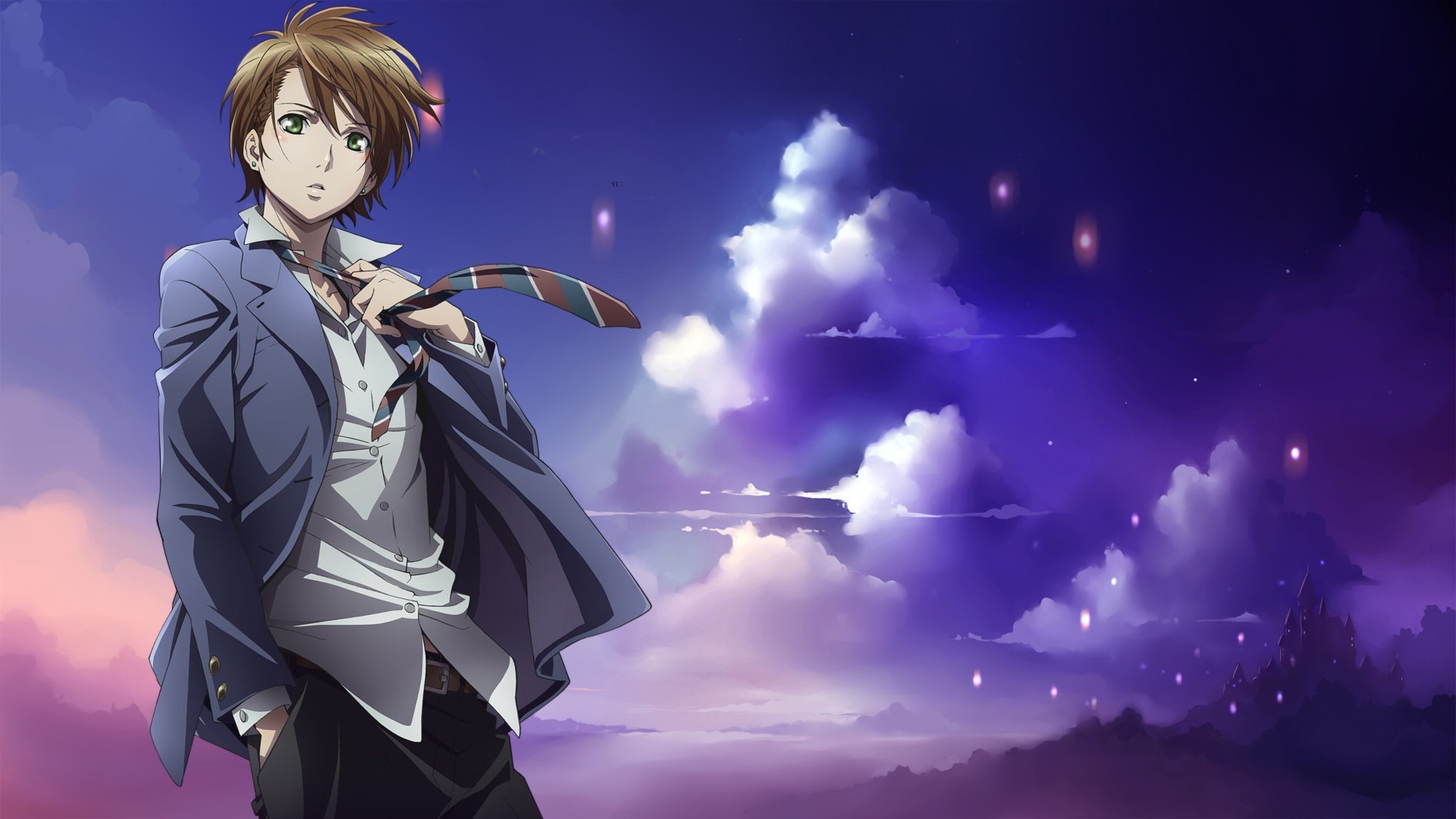 Anime, School Uniform, Anime Boys, Zetsuen No Tempest, - Anime Background For Boys , HD Wallpaper & Backgrounds