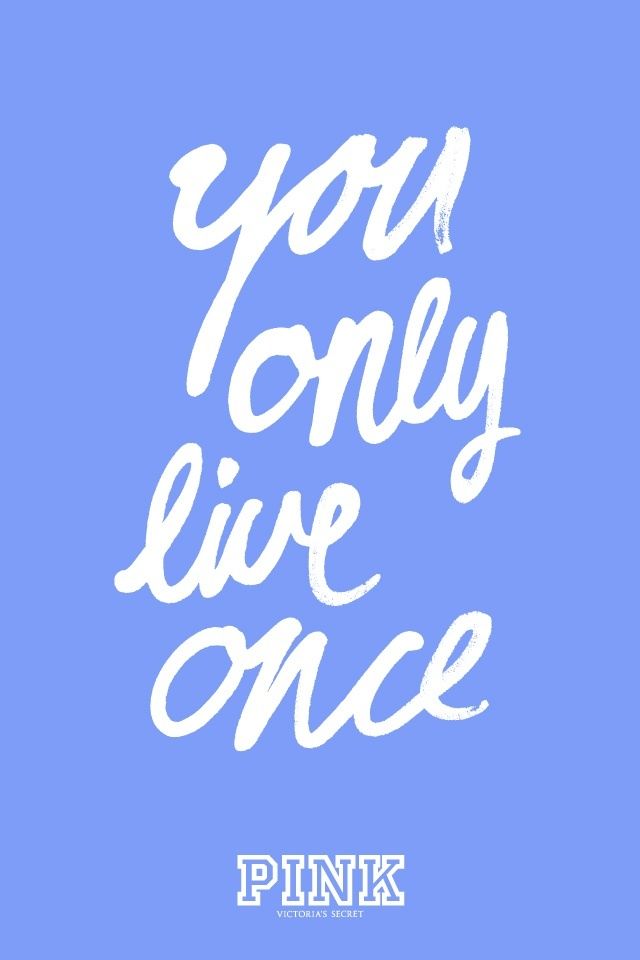 Yolo Wallpaper Hd - You Only Live Once Pink , HD Wallpaper & Backgrounds
