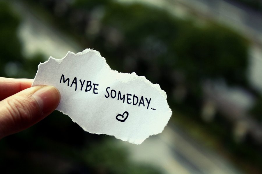 Hopeless Quote - Maybe Someday , HD Wallpaper & Backgrounds