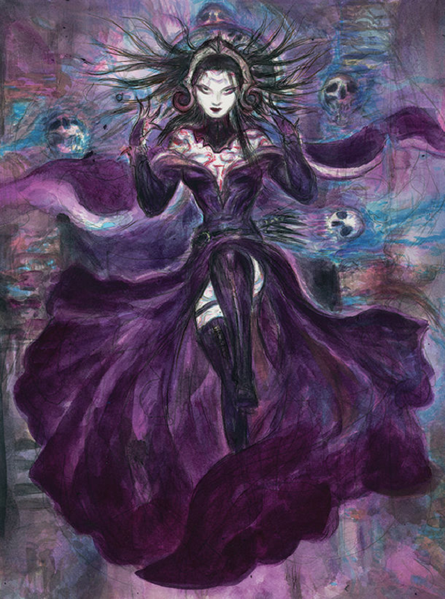 Art For The Japanese Edition Of War Of The Spark, And - Liliana Dreadhorde General Japanese , HD Wallpaper & Backgrounds